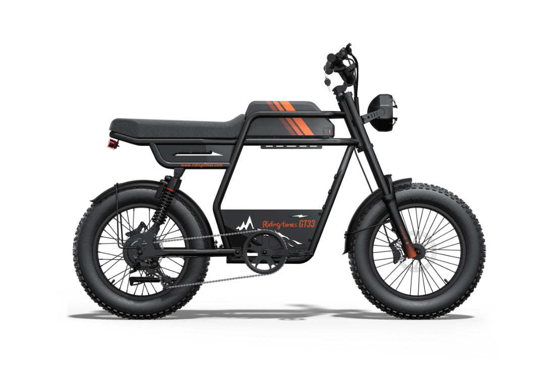 GT33 All-Terrain Cafe Racer Cargo Electric Bike