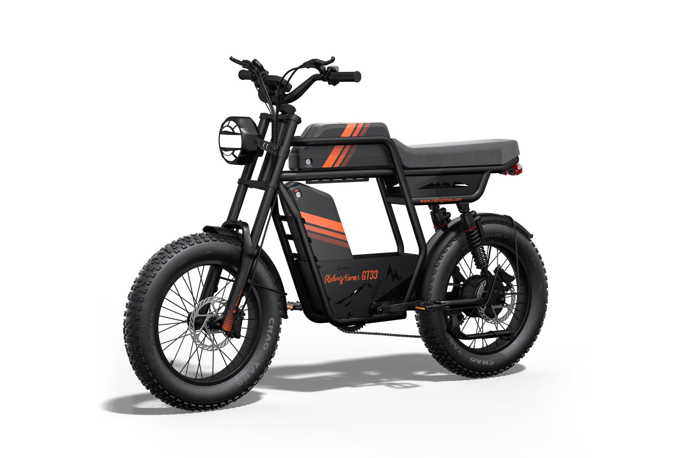 GT33 All-Terrain Cafe Racer Cargo Electric Bike