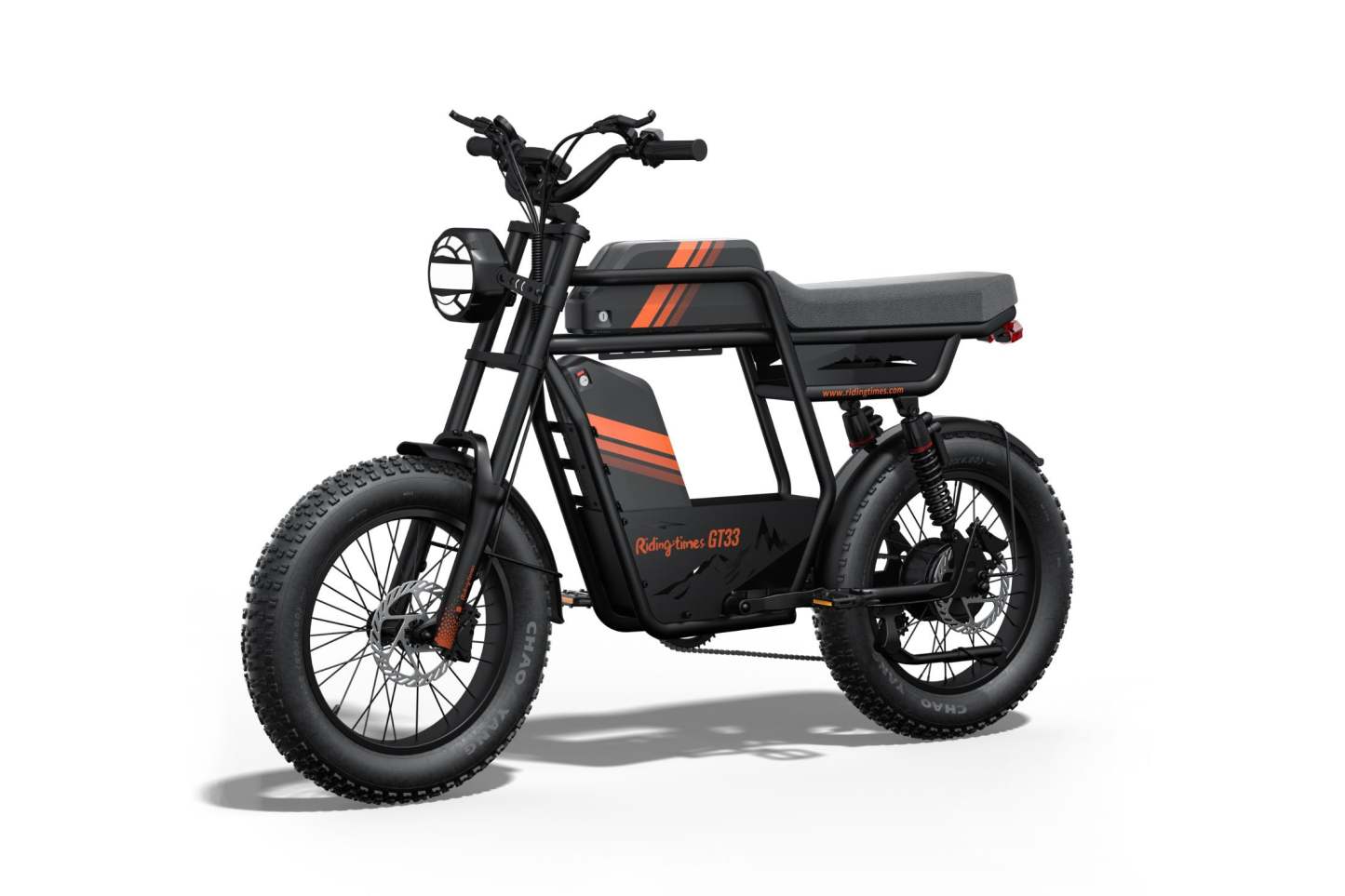 GT33 All-Terrain Cafe Racer Cargo Electric Bike