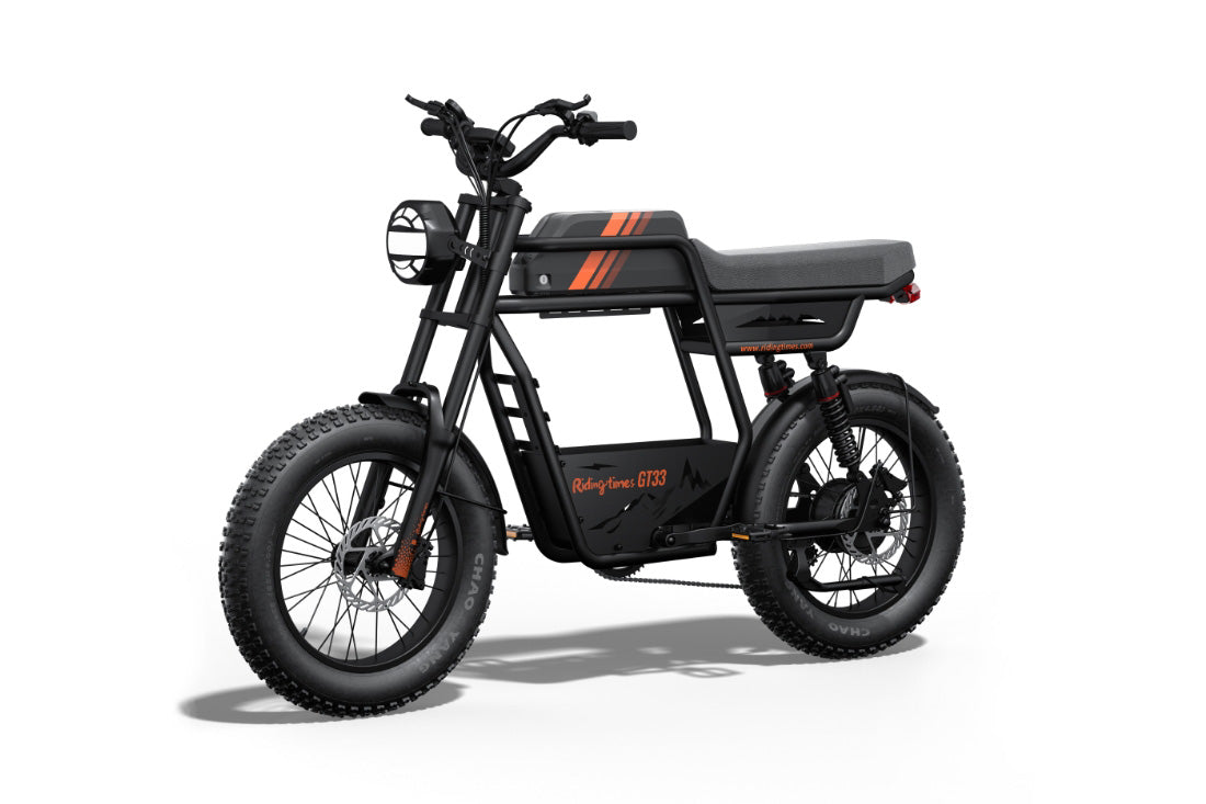 GT33 All-Terrain Cafe Racer Cargo Electric Bike