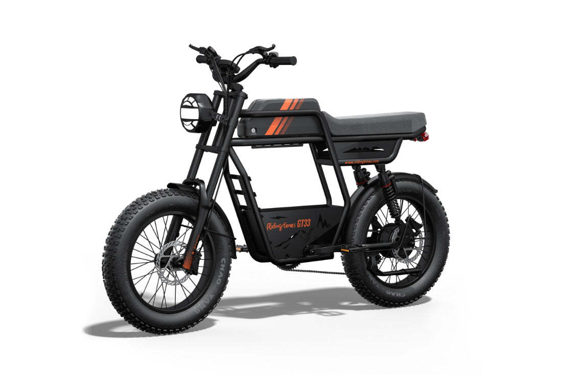GT33 All-Terrain Cafe Racer Cargo Electric Bike