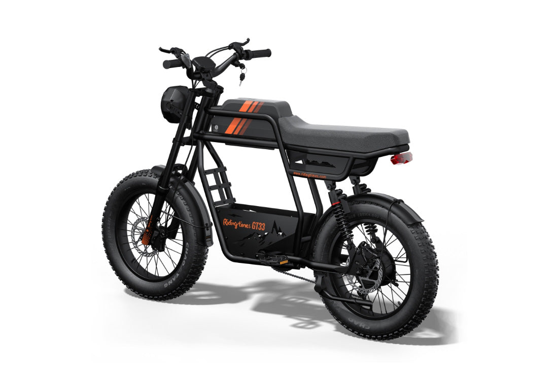 GT33 All-Terrain Cafe Racer Cargo Electric Bike