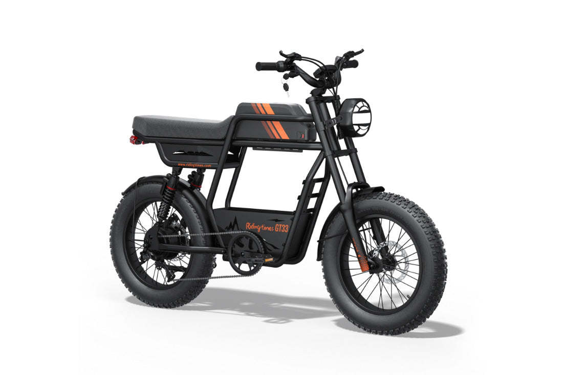 GT33 All-Terrain Cafe Racer Cargo Electric Bike