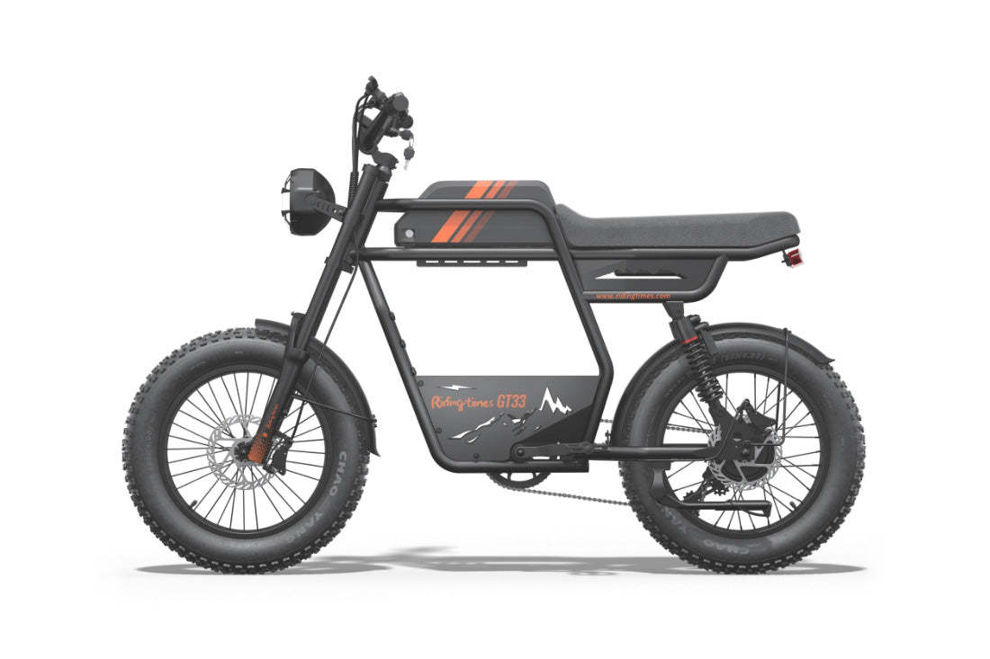 GT33 All-Terrain Cafe Racer Cargo Electric Bike