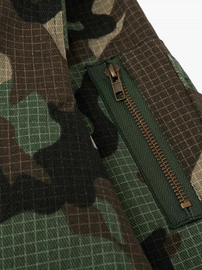 Camouflage detachable cotton jacket - 2499