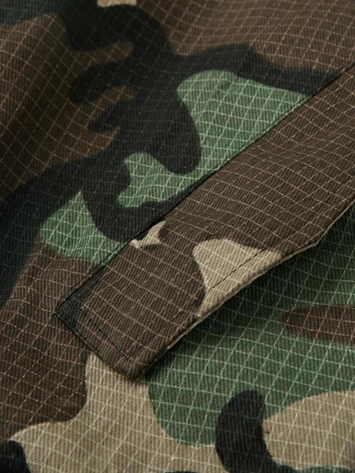 Camouflage detachable cotton jacket - 2499