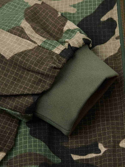 Camouflage detachable cotton jacket - 2499