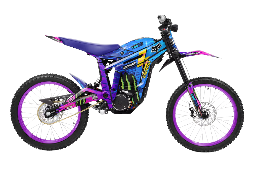 55MPH professional off-road e-bike with 60000 mAh capacity battery.✨