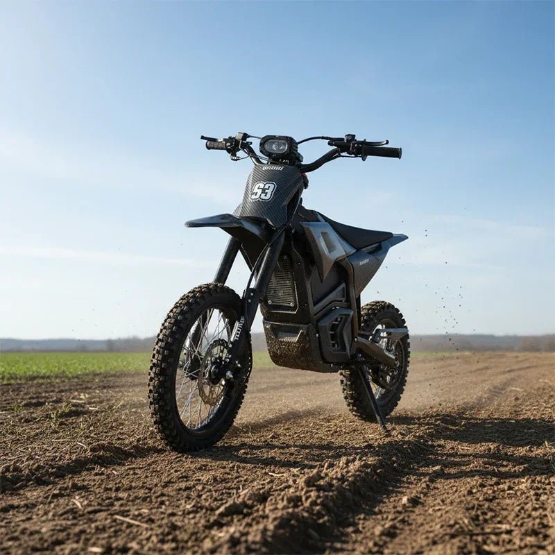 Electric Off-Road Adult Dirt Bike EM-5 with Light