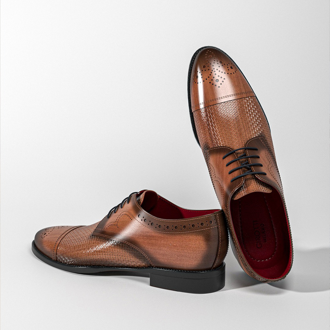 Ignac-Shine Brogue Oxfords