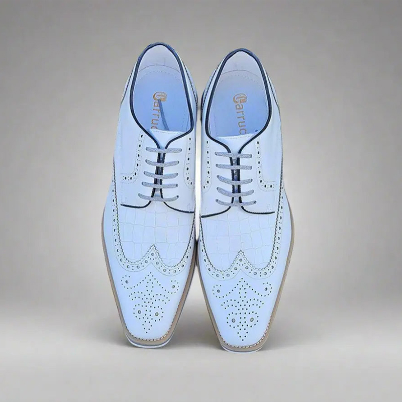 Midnight Bloom Derby Shoes