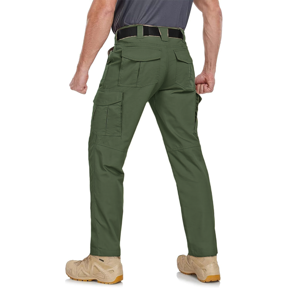 Men's Ripstop Water-Resistant Cargo Pants,Ripstop Water Resistant Hiking Work Pants