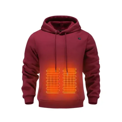 Men's Smart Heated Hoodie - USB Powered