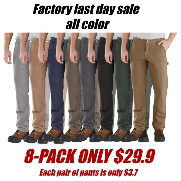 Relaxed Straight Rugged Flex® Duck Double-Front Dungaree