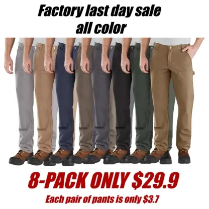 Relaxed Straight Rugged Flex® Duck Double-Front Dungaree