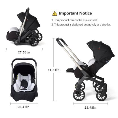 Strollers | Adjustable Strollers with Canopy | Compact Foldable Strollers | Comfortable Strollers for Travel and Outdoor Use