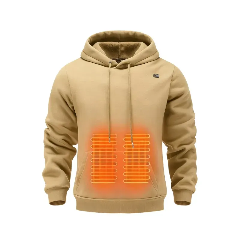 Men's Smart Heated Hoodie - USB Powered