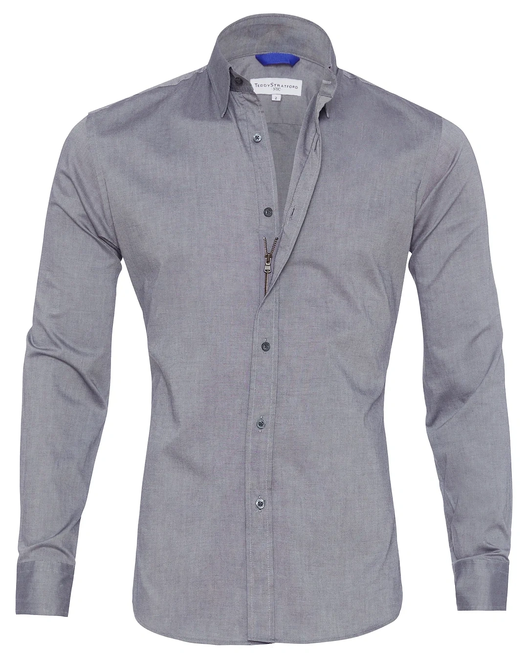 🔥2024 Hot Sale🔥Oxford Stretch Zip Shirt