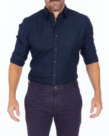 🔥2024 Hot Sale🔥Oxford Stretch Zip Shirt