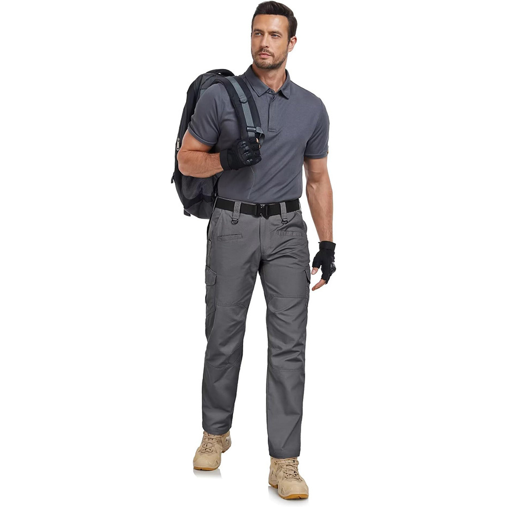 Men's Ripstop Water-Resistant Cargo Pants,Ripstop Water Resistant Hiking Work Pants