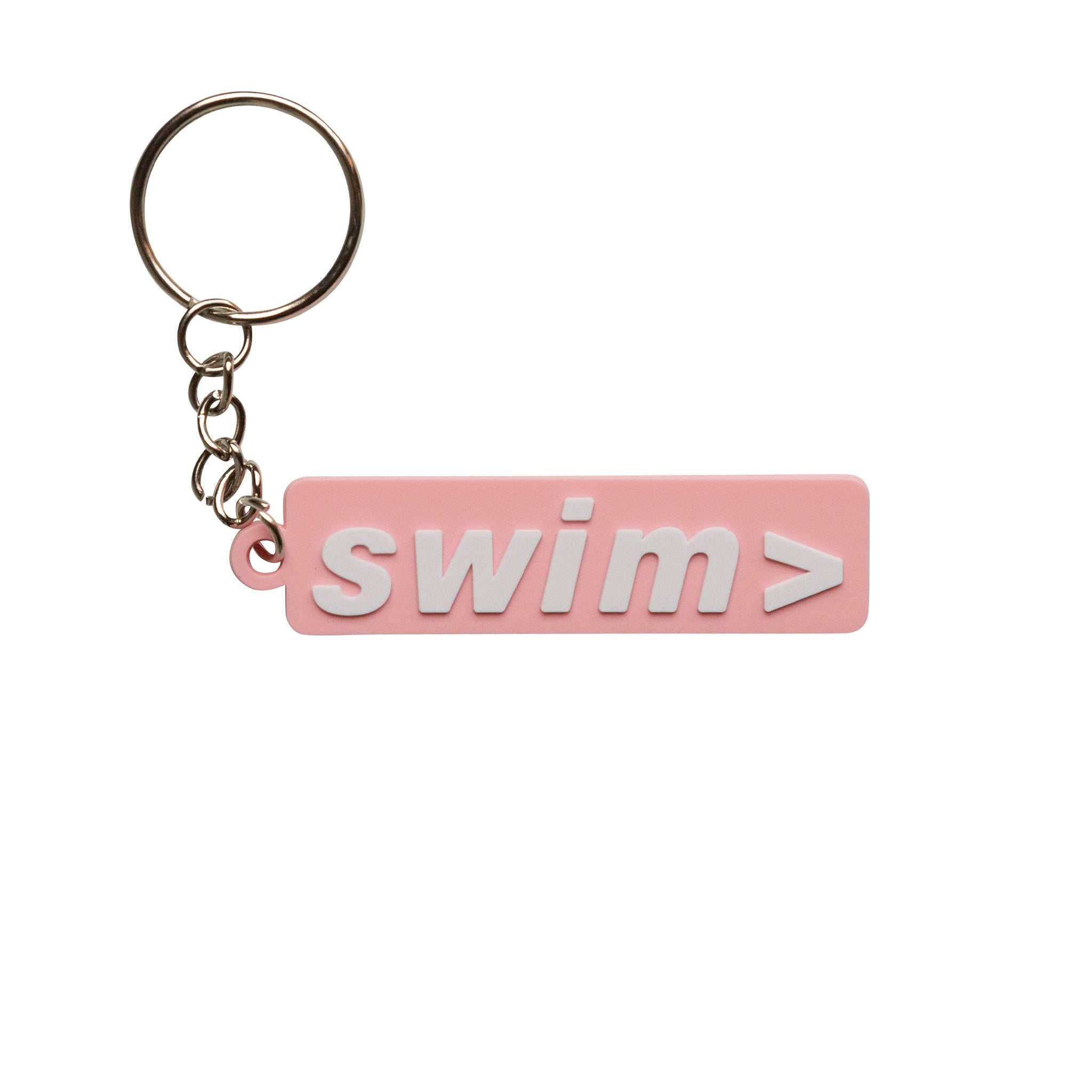 pink swim> keychain