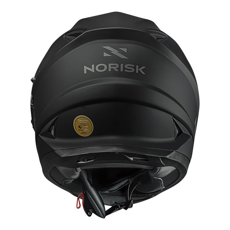 Capacete Norisk Soul Monocolor Preto Fosco