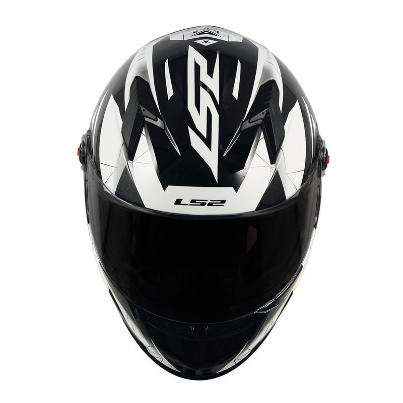 CAPACETE LS2 FF358 CLASSIC DRAZE PRETO