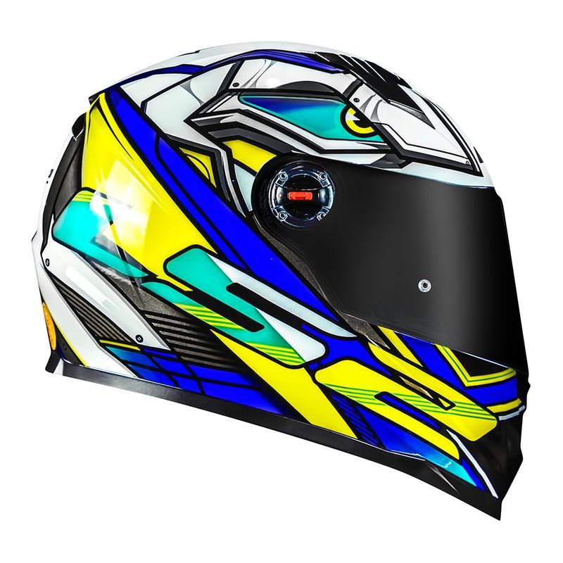 CAPACETE LS2 FF358 CLASSIC DRAZE Preto Branco e Vermelho
