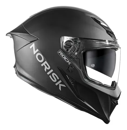 Capacete Norisk Rock Monocolor Preto Fosco