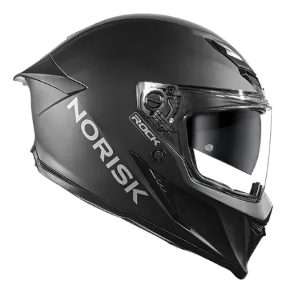 Capacete Norisk Rock Monocolor Preto Fosco
