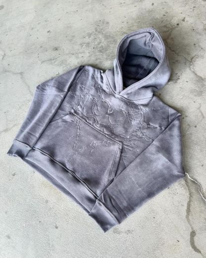 1000-7 Embroidered  hoodie