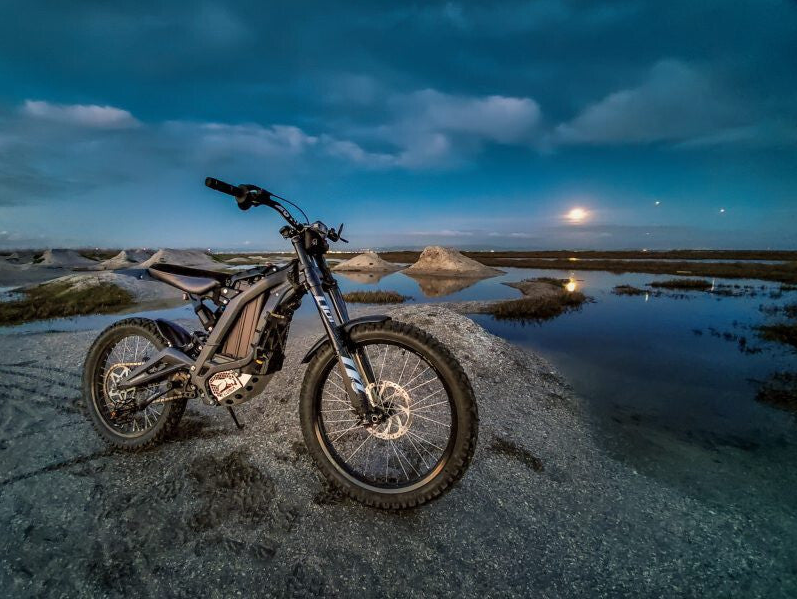 55MPH professional off-road e-bike with 60000 mAh capacity battery