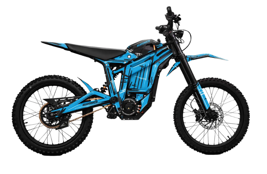 55MPH professional off-road e-bike with 60000 mAh capacity battery