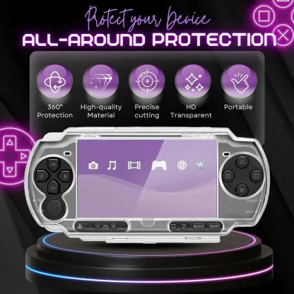 Clear Hard Case for PSP 2000/3000 Full Cover Protector