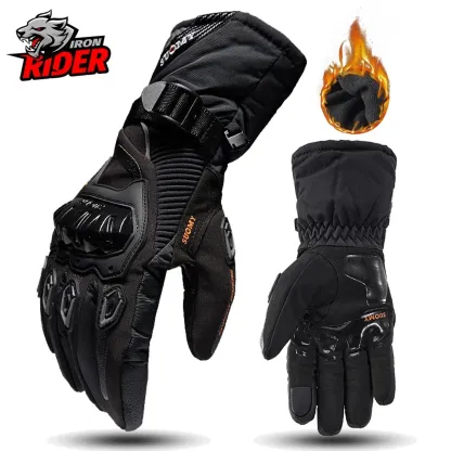 Winter Motorcycle Gloves Waterproof Windproof Touch Screen Men Women