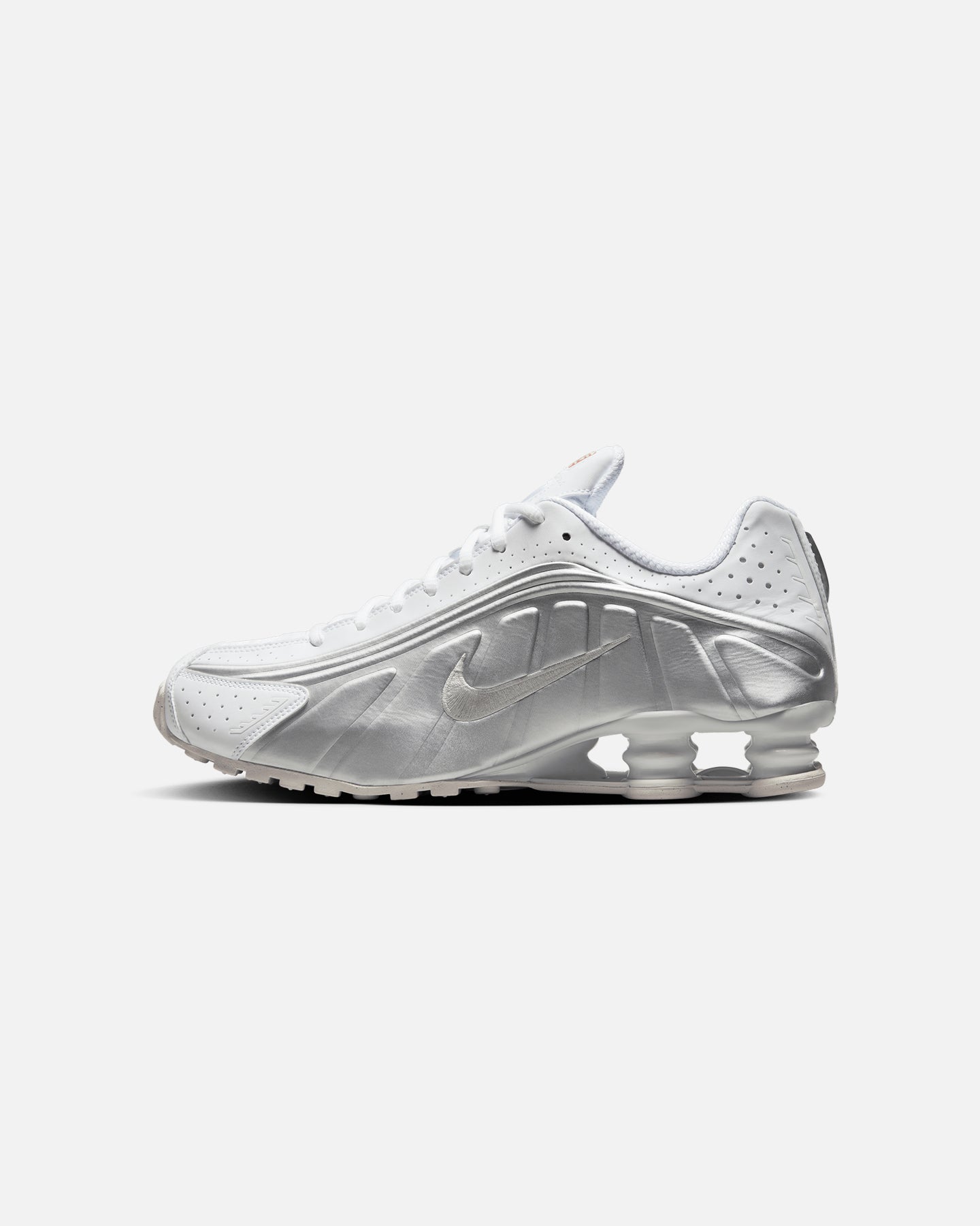 Nike Shox R4 White/Metallic Silver