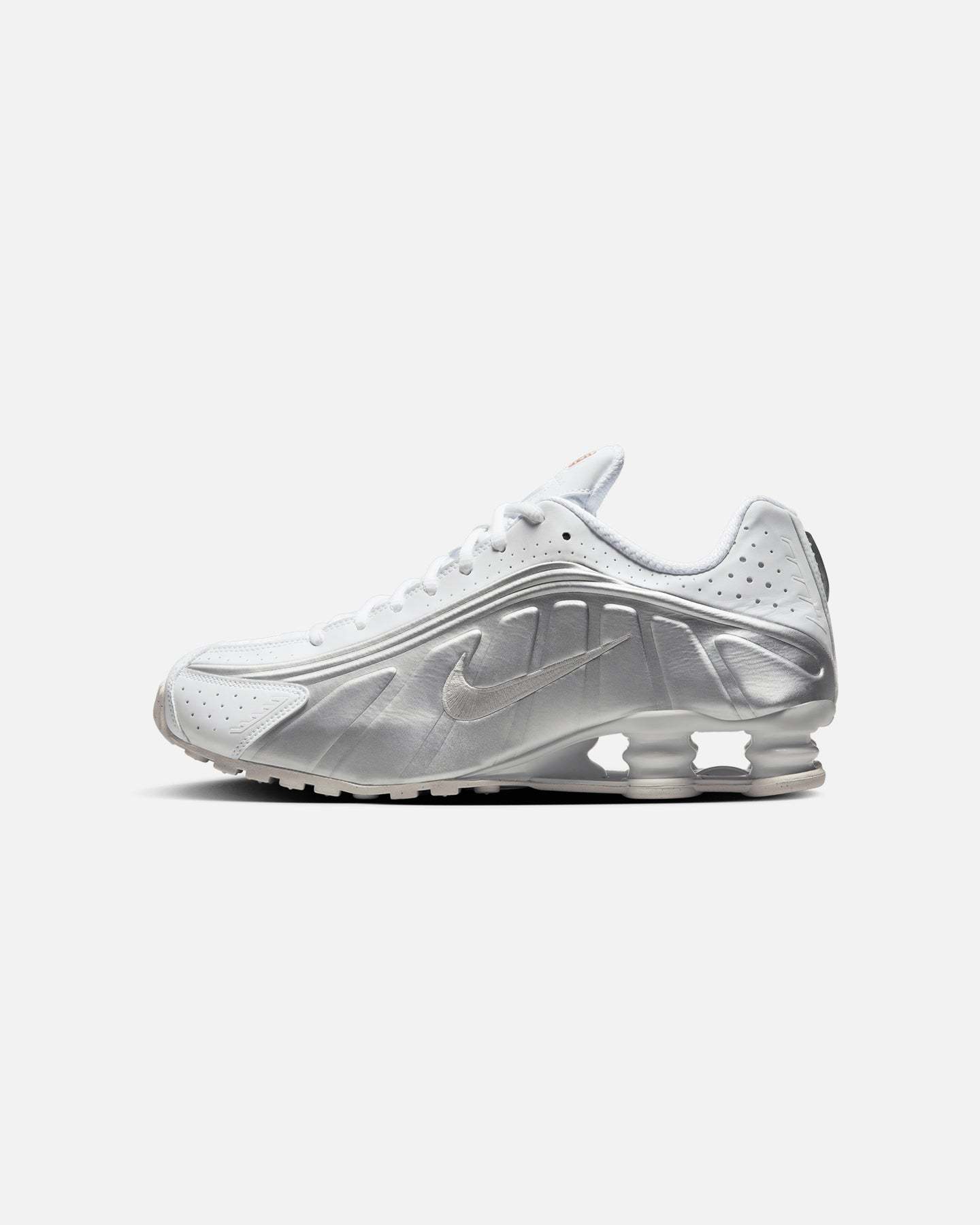 Nike Shox R4 White/Metallic Silver