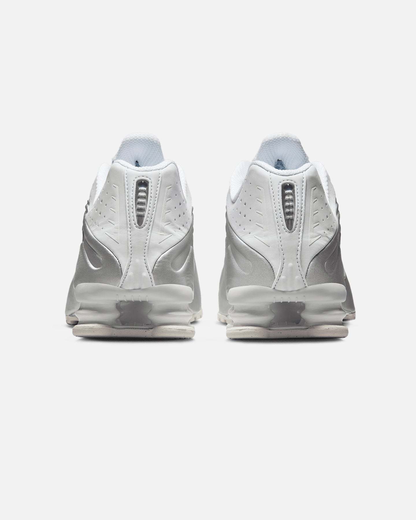Nike Shox R4 White/Metallic Silver