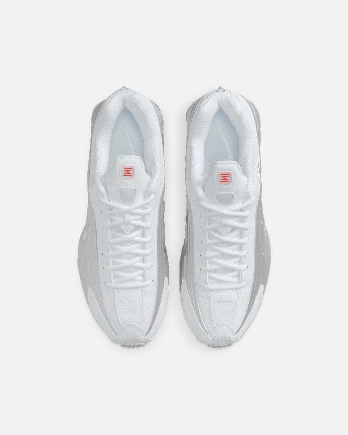 Nike Shox R4 White/Metallic Silver