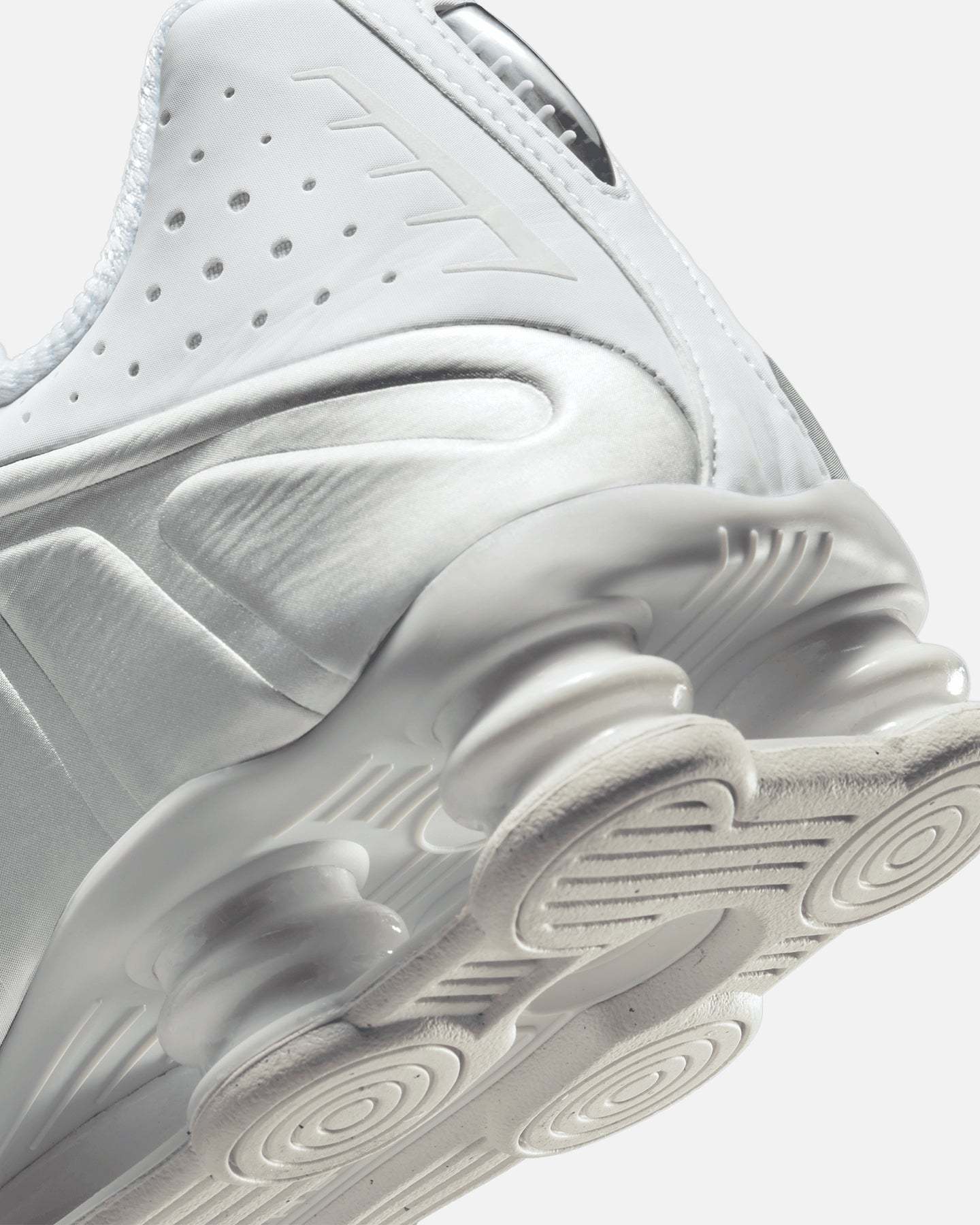 Nike Shox R4 White/Metallic Silver