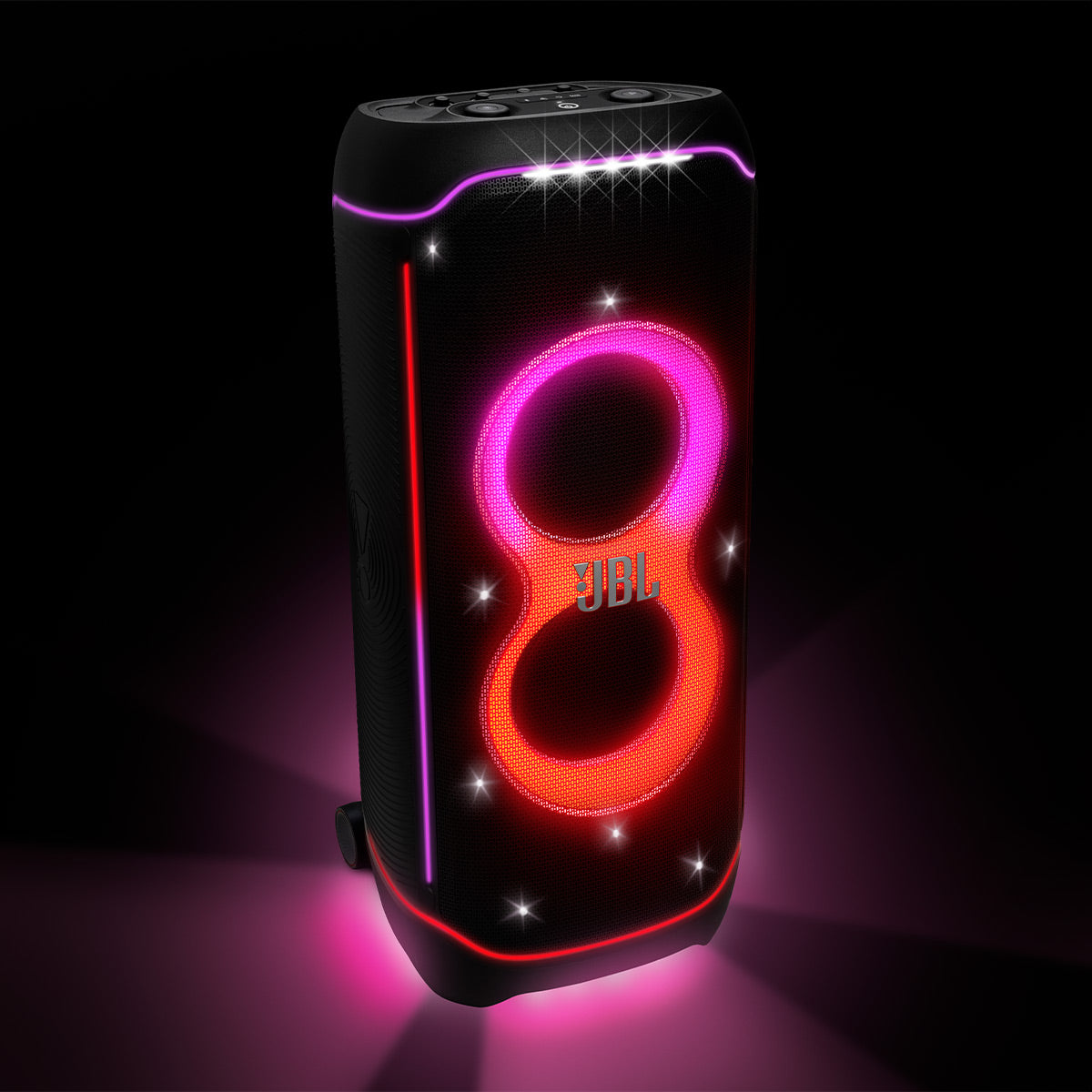 JBL PartyBox Ultimate Waterproof Wi-Fi Party Speaker with Dolby Atmos, Instrument Inputs, & Lighting Effects