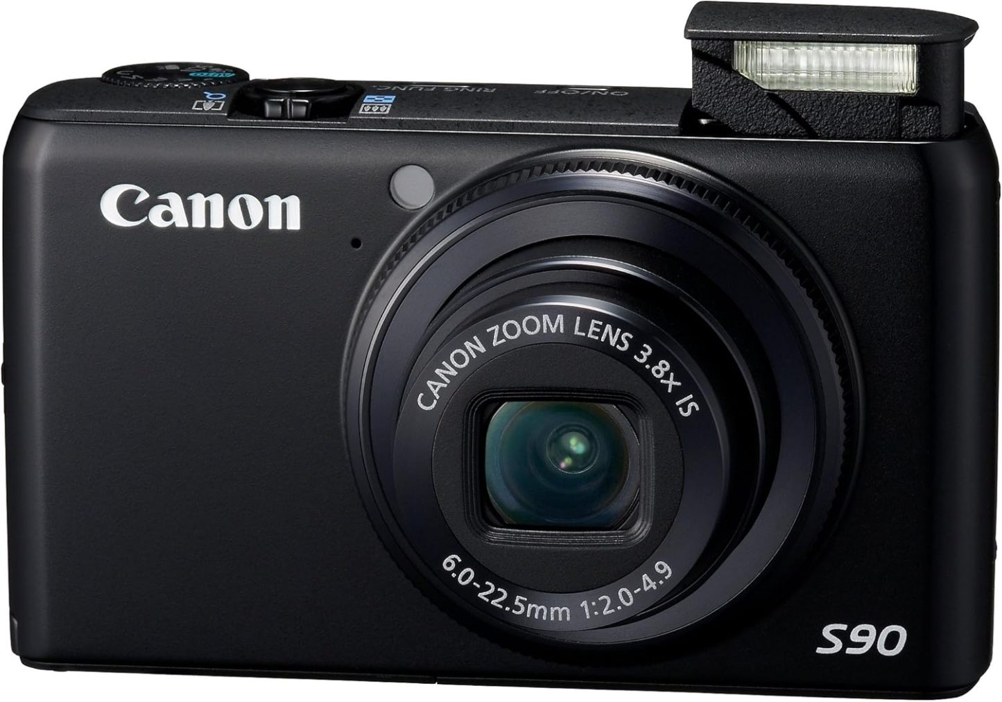 Canon PowerShot S90 10MP Digital Camera with 3.8X Wide Angle Optical I