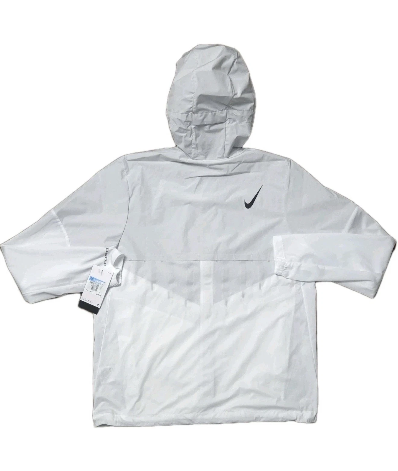 Nike AeroSwift Storm-Fit Aerogami Running Jacket White FZ9039-121 Men XL (F9)