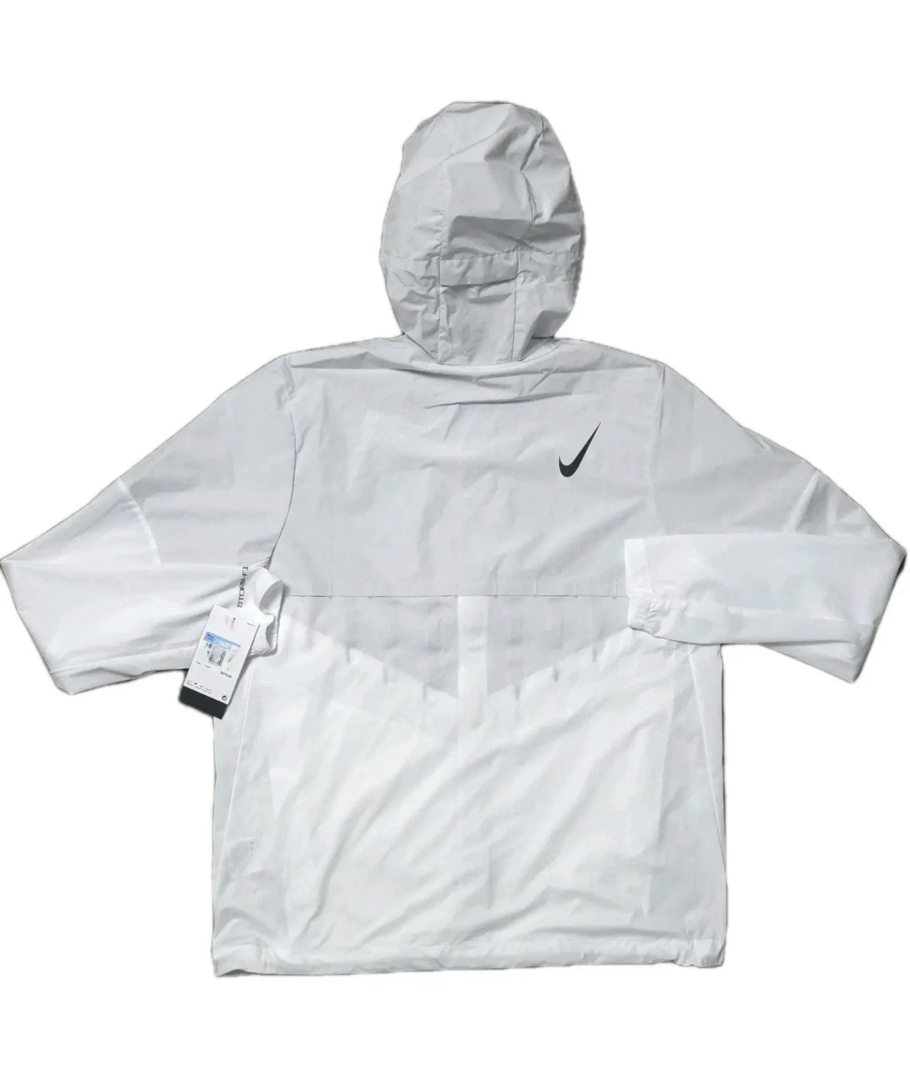 Nike AeroSwift Storm-Fit Aerogami Running Jacket White FZ9039-121 Men XL (F9)