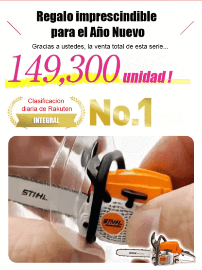 Portátil mini chainsaw llavero