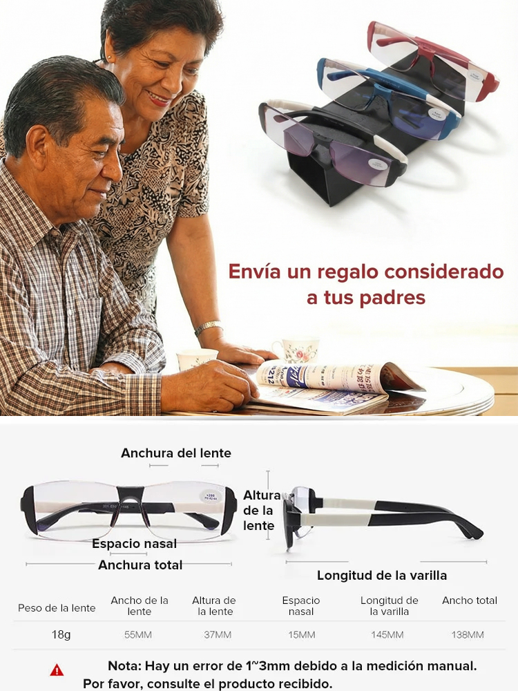 ETERLENS Gafas Progresivas para Cerca y Lejos
