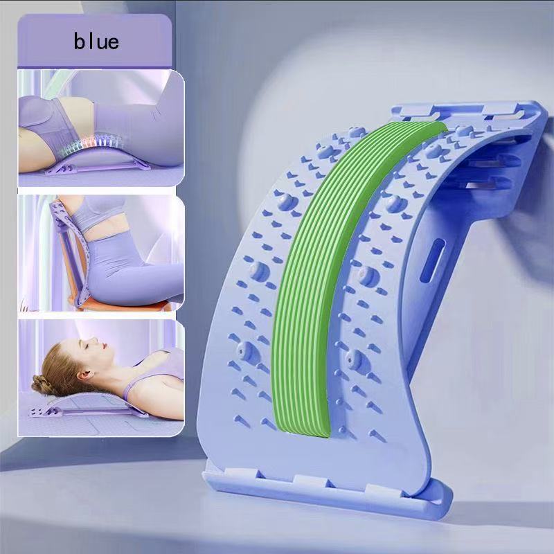 Estirador de columna lumbar con masaje y acupuntura magnética