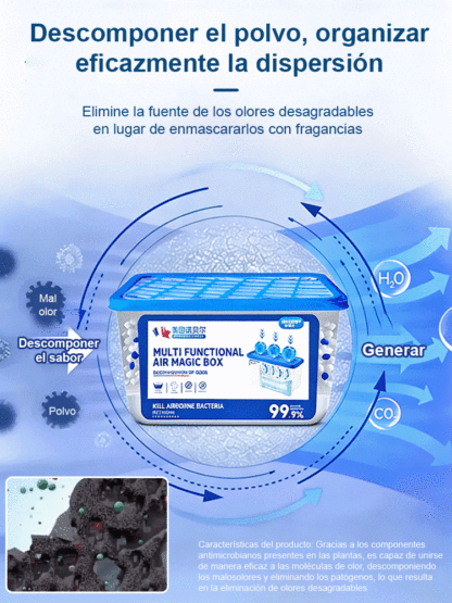 【La familia no tiene polvo durante 365 días】Caja mágica multifuncional para eliminar el polvo sin es