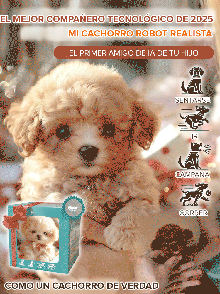 El perrito robot ganador del Premio CES 2025 al "Mejor Compañero con IA".