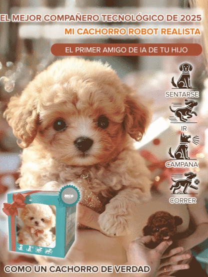 El perrito robot ganador del Premio CES 2025 al "Mejor Compañero con IA".